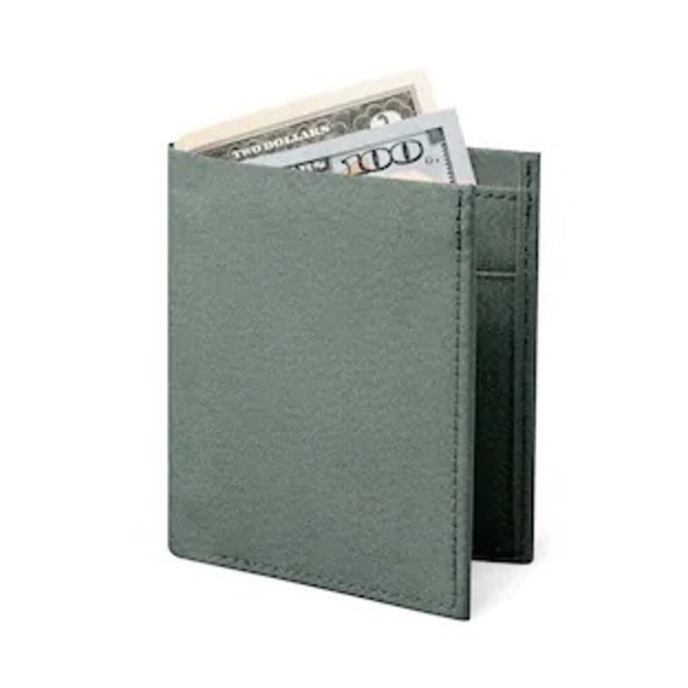 NWT Alpaka ARK Bifold Cash Wallet Green Axogrid 210D RFID Protection